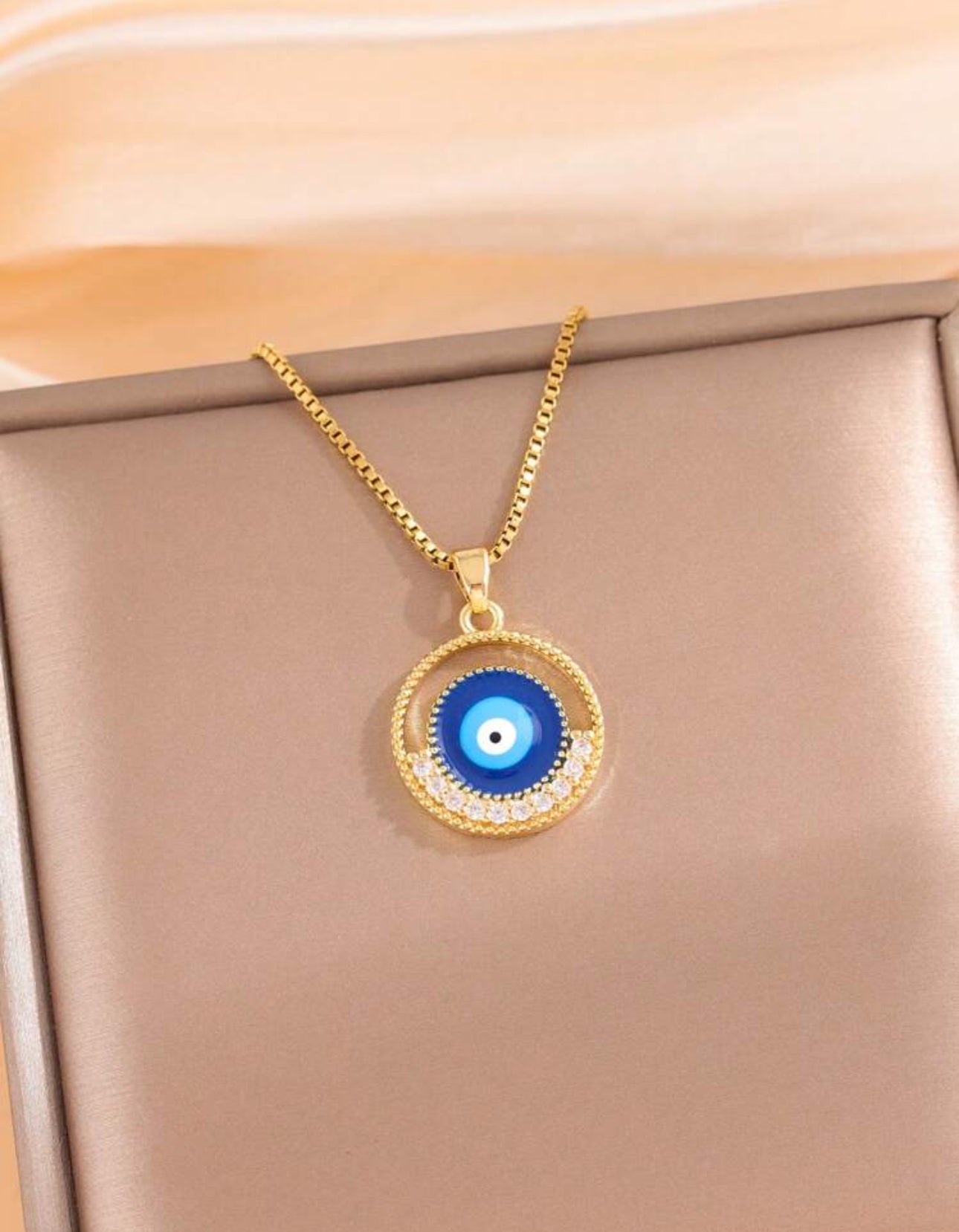 DENKAYS EVIL EYE NECKLACE