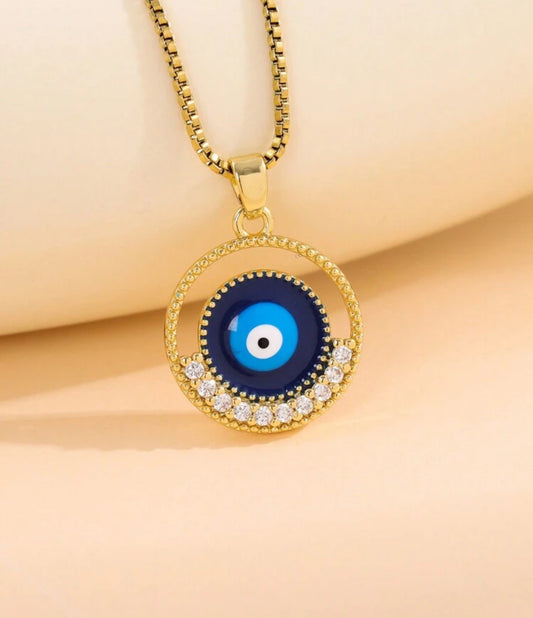 DENKAYS EVIL EYE NECKLACE