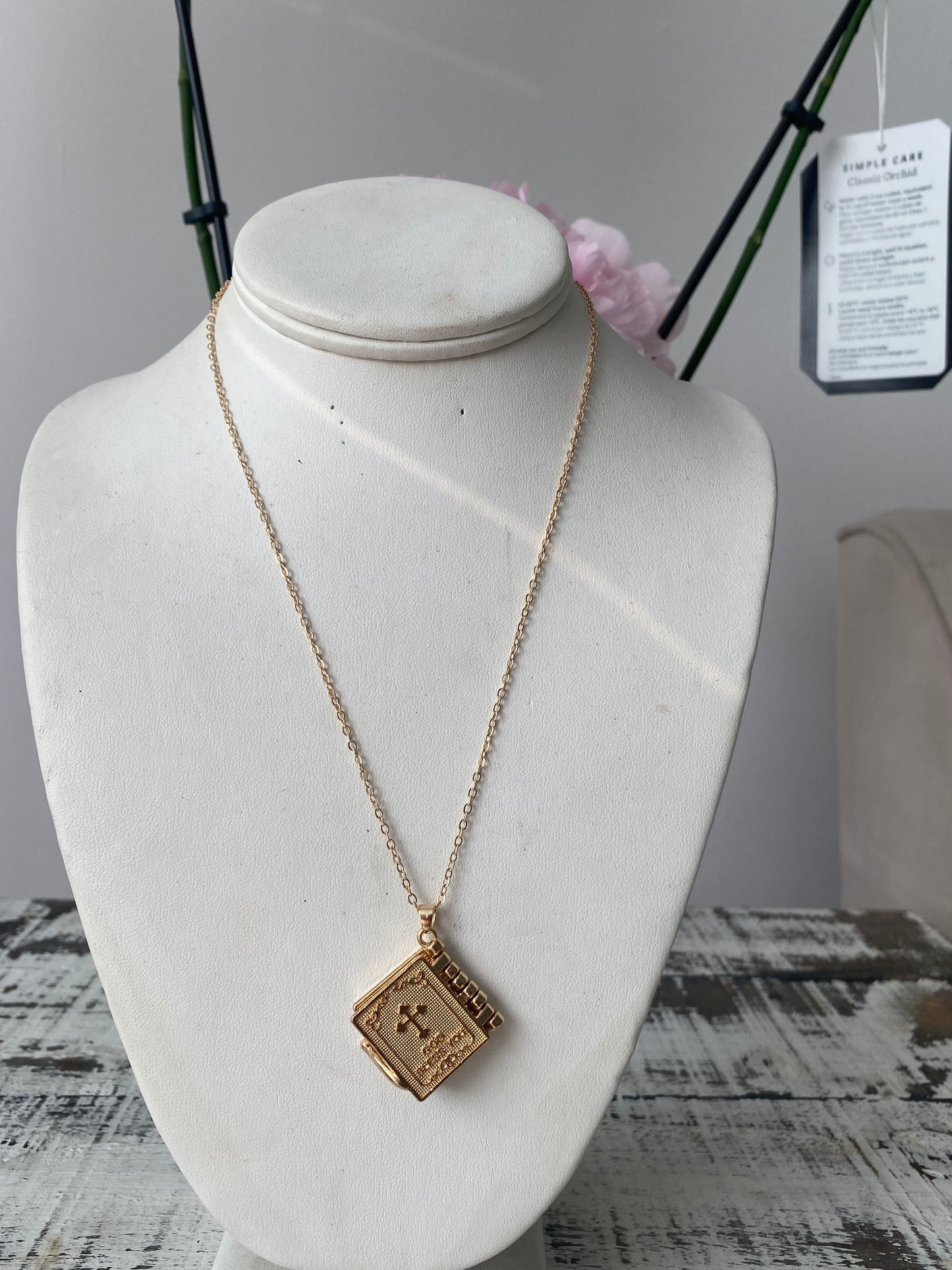 DENKAYS THE LOARDS PRAYER BIBLE NECKLACE