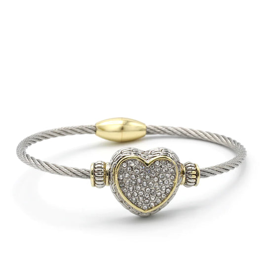 DELTA GIRL HEART BRACELET