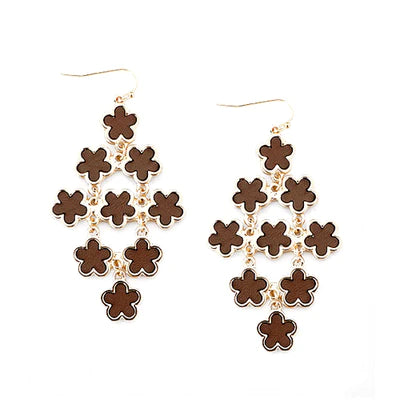 Flower Hanging Earrings