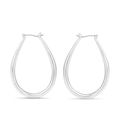 SILVER GULAMI HOOPS EARRINGS