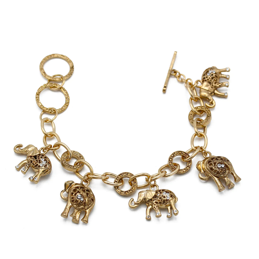 Ganesha charm bracelet