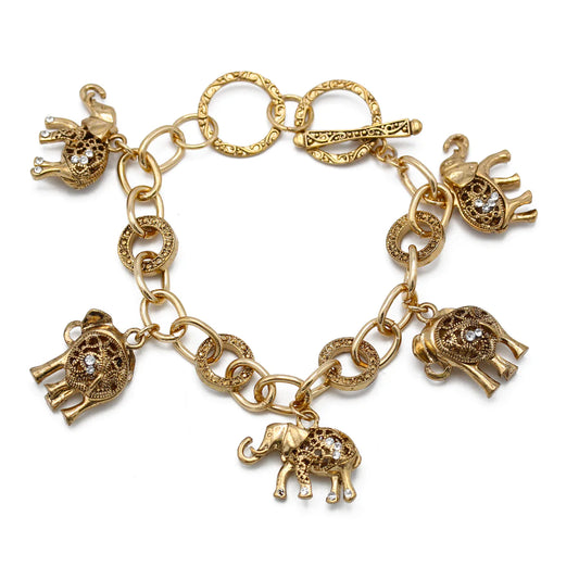 Ganesha charm bracelet