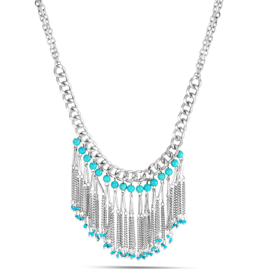 TURQUOISE BOHEMIAN NECKLACE