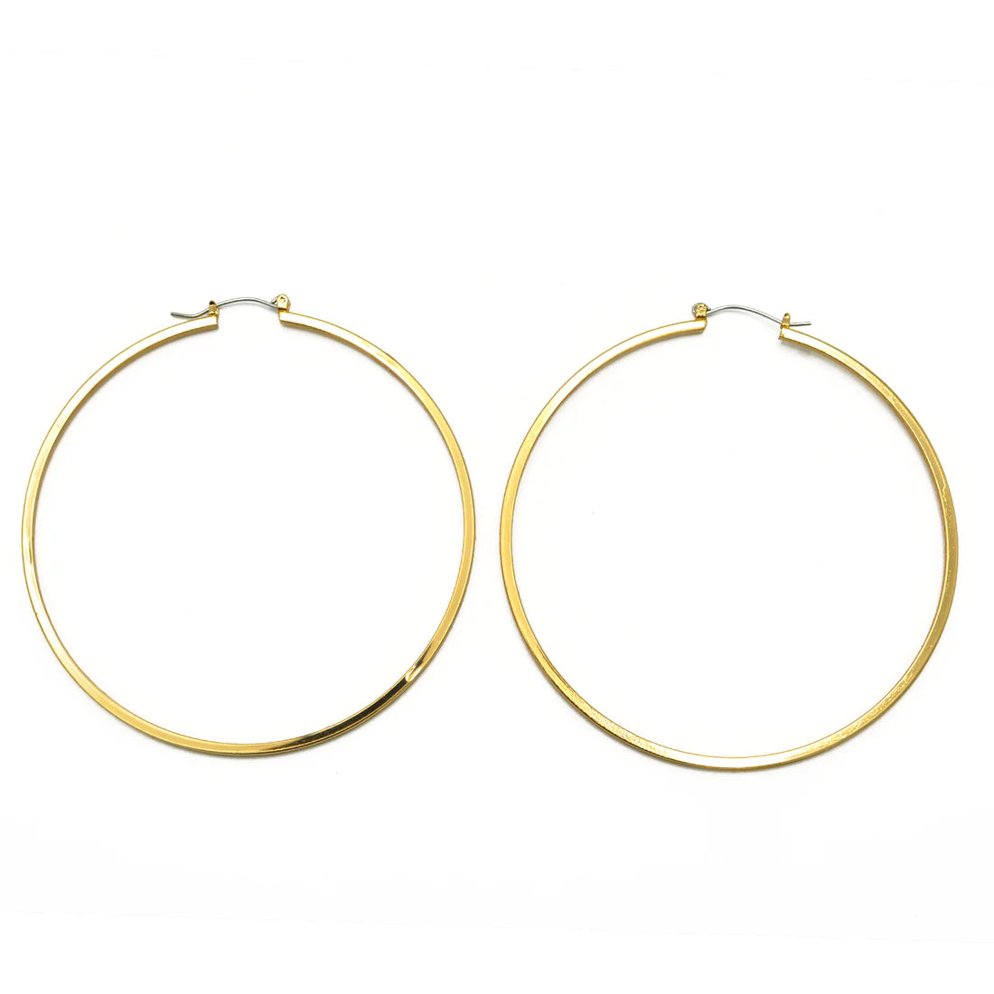 NAVY GIRL HOOPS EARRING