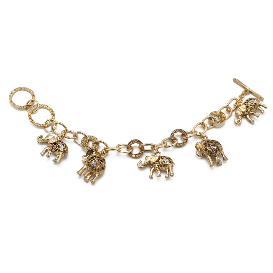 Ganesha charm bracelet