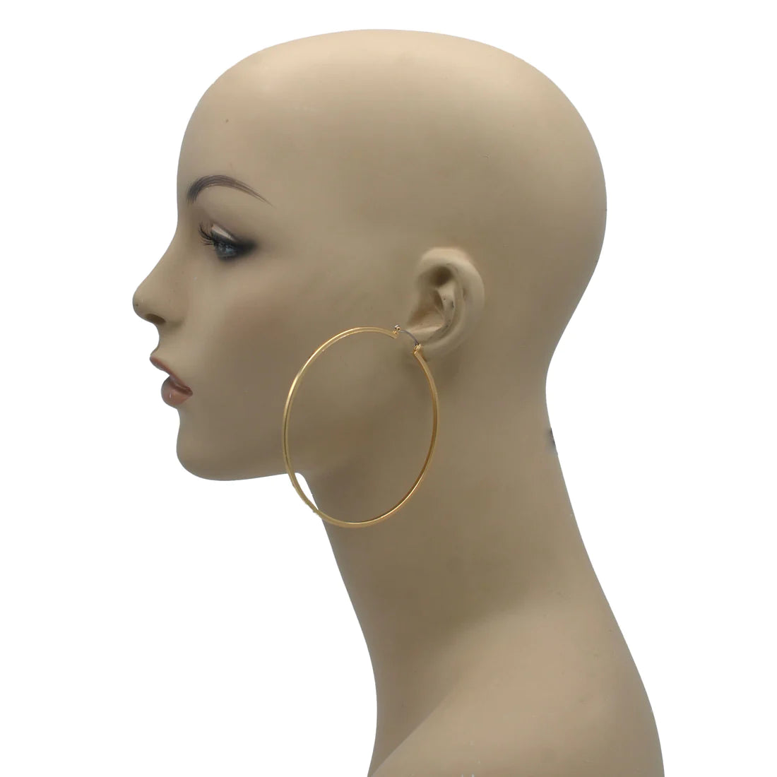 NAVY GIRL HOOPS EARRING