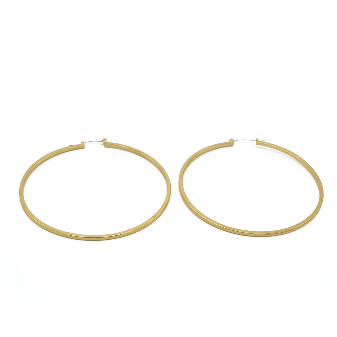 NAVY GIRL HOOPS EARRING