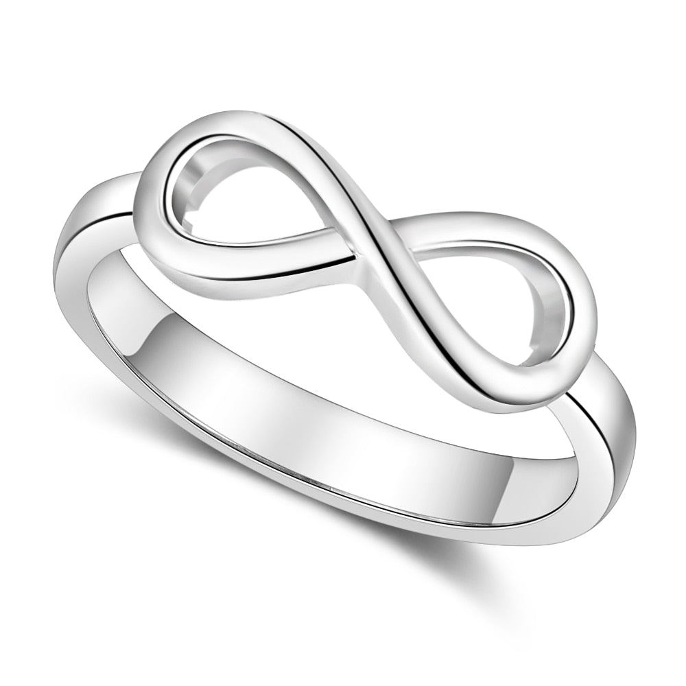 Wing & Infinity Ring 1/15 ct tw Diamonds Sterling Silver | Jared