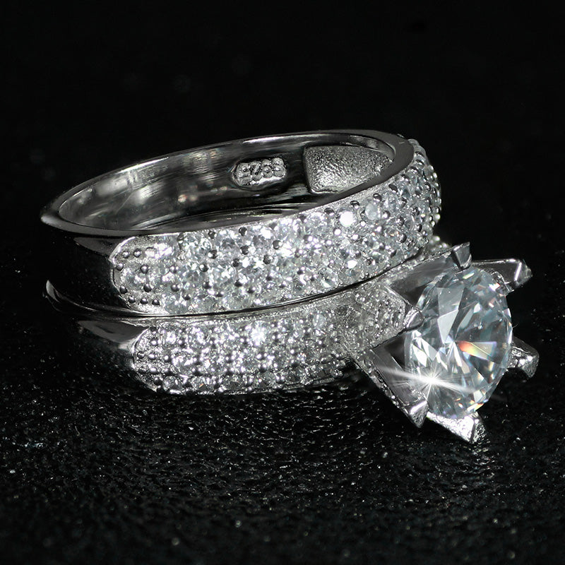 New Stock Alert 925 Sterling Silver Wedding Ring